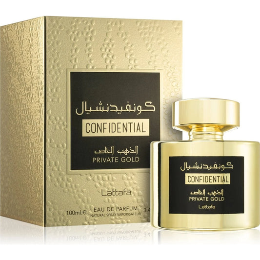 Eau de Parfum Confidential Private Gold